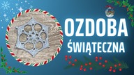 ŚWIĄTECZNA OZDOBA SZYDEŁKOWA #458