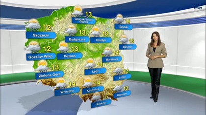 Prognoza pogody na TVN Meteo (11. 10. 2026)