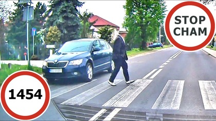 Stop Cham #1454 - Niebezpieczne i chamskie sytuacje na drogach