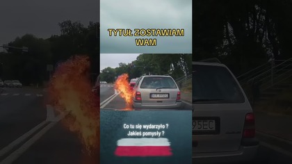  Ogień spod Golfa! Awaria? Tuning? Zwarcie? Co było przyczyną? #golf #pozar #auto #shorts