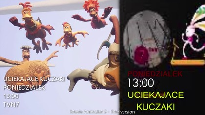 TVN7 Chicken Run Trailer Promo Polish