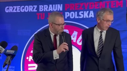 GRZEGORZ BRAUN DAJE NAJMOCNIEJSZY WYKŁAD W TEJ KAMPANII!