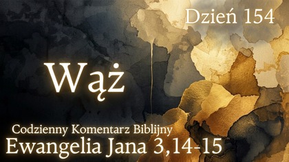 Wąż | Ewangelia Jana 3,14-15 | Komentarz wers po wersie | Fabian Błaszkiewicz