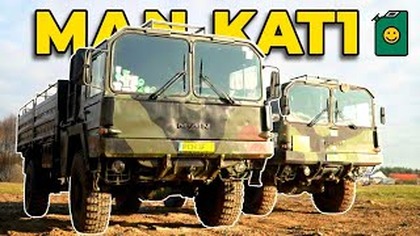 MAN KAT1 - Potężna Wojskowa Ciężarówka