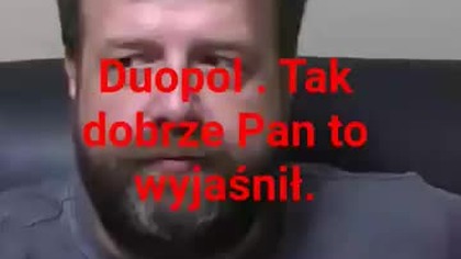 Panie Krzysztofie Woźniak... tak dobrze Pan to wyjaśnił.
