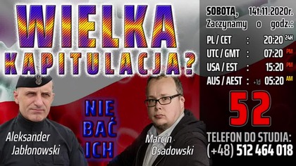 WIELKA KAPITULACJA? (14.11.2020)