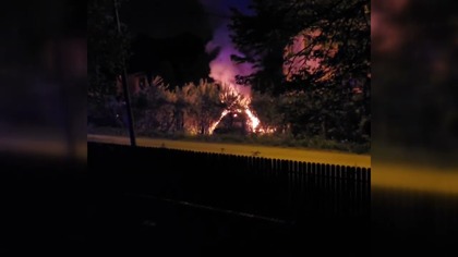 Pożar samochodu na ulicy Tetmajera  właściciel twierdzi, że doszło do celowego podpalenia