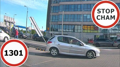 Stop Cham #1301 - Niebezpieczne i chamskie sytuacje na drogach