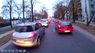 Omijanie kork&oacute;w rowerem 2