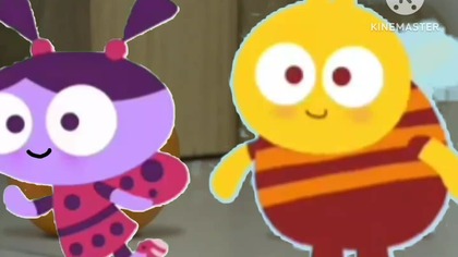 Ladybird Lu and Barnaby Bumblebee and the Banana flies