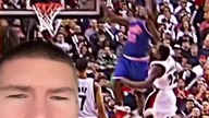 Lebron ma głowę nad obręczą #shorts