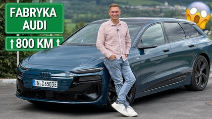 Zobacz zanim kupisz AUDI A6 e-tron  JADĘ DO FABRYKI AUDI!