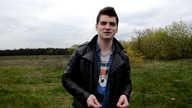 Tomek Dolski T-shirt photo shoot - backstage