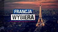 Polsat News - Czoł&oacute;wka programu poświęconego wyborom prezydenckim we Francji (24. 04. 2022)