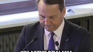 Sikorski ostrzega przed Rosją.  Nie jesteśmy jeszcze dostatecznie odporni #shorts