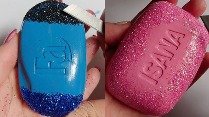 Soap Carving ASMR Relaxing Sounds no talking Satisfying ASMR Video