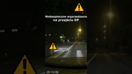 Niebezpieczne wyprzedzanie na przejściu dla pieszych #shorts #rikordwidjo