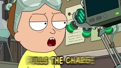 Morty TRAPS Rick In The Matrix #rickandmorty #shorts