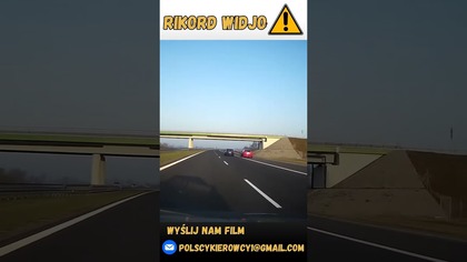 Wyprzedzanie prawą stroną #shorts #polscykierowcy #polskiedrogi #motoryzacja #dashcam #carcrash