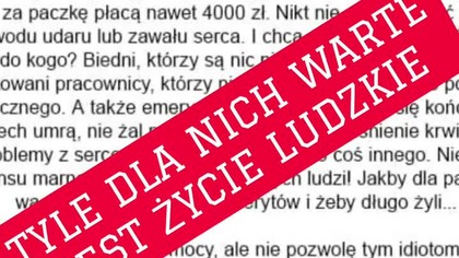 SKANDAL NA SKALĘ ŚWIATOWĄ