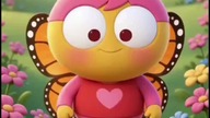 Biba the Butterfly talking to the Secret Bug Formula
