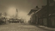 Białystok nocą.  Przed 1939