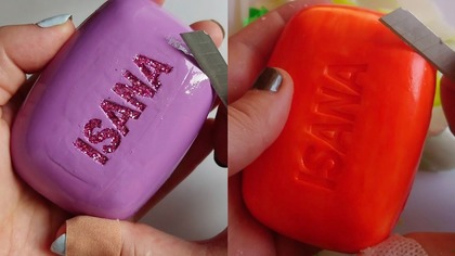 Soap Carving ASMR Relaxing Sounds no talking Satisfying ASMR Video