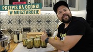 Przepis na ogórki w musztardzie