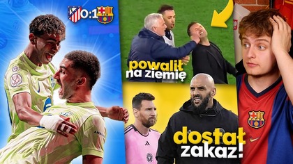 FC Barcelona w FINALE! Mourinho ZAATAKOWAŁ TRENERA! PROBLEMY OHCRONIARZA Messiego