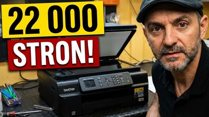 Brother MFC-J470DW po 22 000 stron wydruku