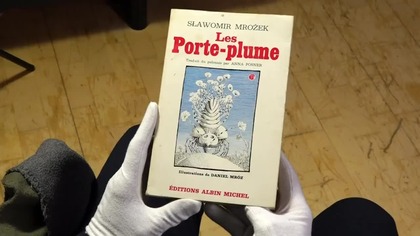 Sławomir Mrożek Les Portes-plume, ilustr.  Daniel Mróz, 1965