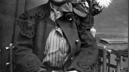 Maria Narbutowa, prababka Alwidy Bajor, matka jej dziadka, Bolesława Bartoszewicza.  Wilno, 1901 r.