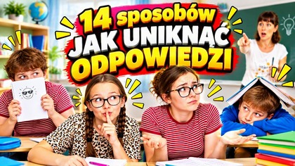 14 SPOSOBÓW JAK UNIKNĄĆ ODPOWIEDZI PRZY TABLICY  #fikimikiagatkiimoniki