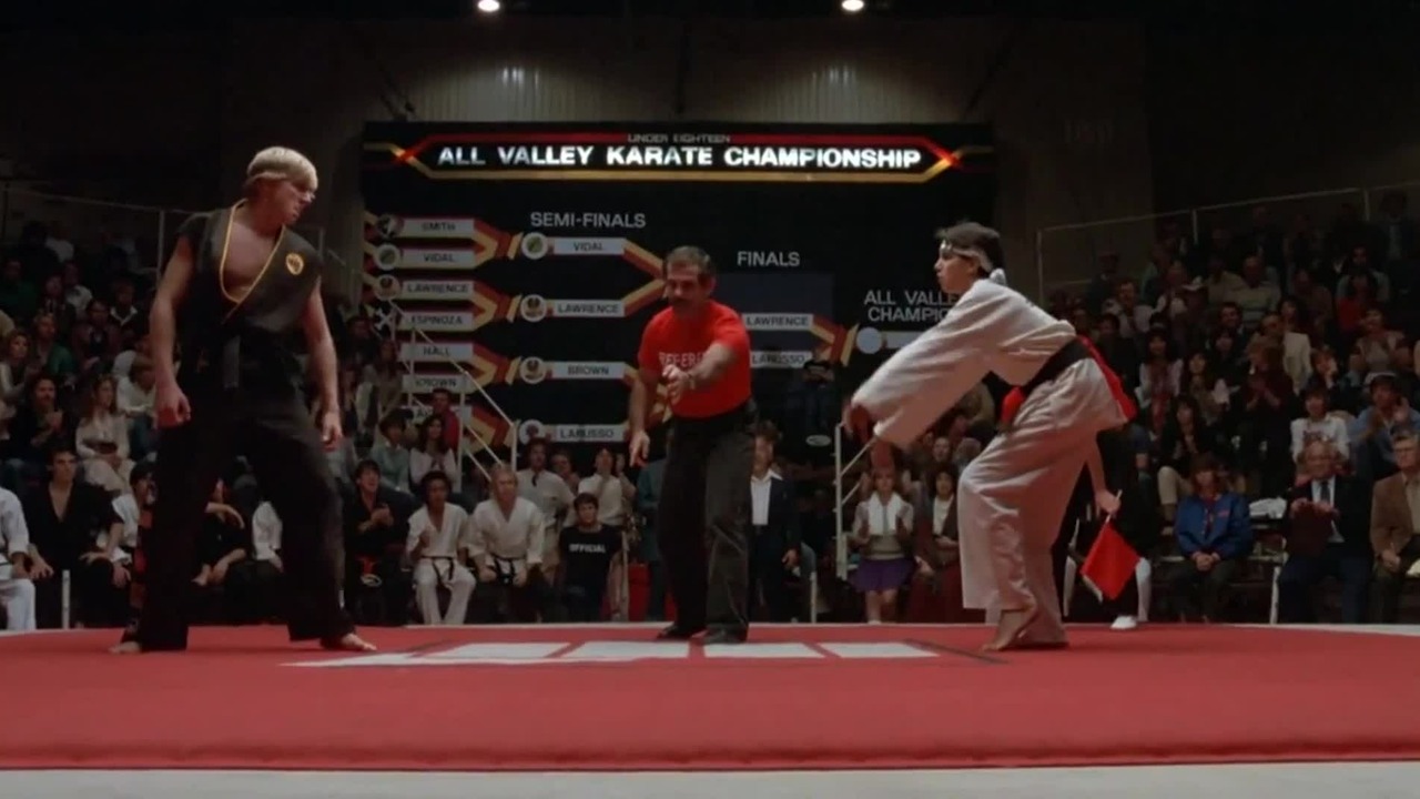 Karate Kid (1984) Finałowa walka Daniel LaRusso vs Johny Lawrence CDA