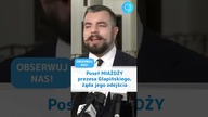 Poseł MIAŻDŻY prezesa Glapińskiego, żąda jego odejścia #shorts