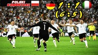 Niemcy 1:1 (6:5) Włochy 1/4 Euro 2016, skrót meczu, Polski komentarz HD