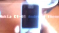 Android Theme on Nokia C1 01