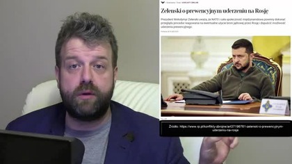 Zełenski Wzywa do Prewencyjnego Ataku NATO na Rosję (potencjalnie) - Analiza Ator