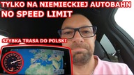 SZYBKA PODRÓŻ DO POLSKI! NO SPEED LIMIT NA NIEMIECKIEJ AUTOBAHN.  BEZ PRZYCZEPY KEMPINGOWEJ.  /Vlog 