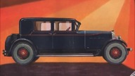 reklama słynnego amerykańskiego samochodu Auburn 8-88 Brougham z 1926 r.