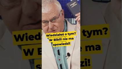 Wiedziałeś o tym? W Biblii nie ma spowiedzi! #spowiedź #Biblia #kościół #katolicyzm #ksiądz
