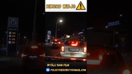 Omijanie korka pod prąd #shorts #rikordwidjo #polscykierowcy #dashcam #polska #policja #cars