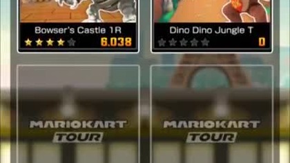Mario Kart Tour Paris Tour Donkey Kong Cup Dino Dino Jungle T