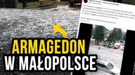 Armagedon w Małopolsce.  Nagle zrobiło się biało