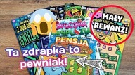 Zdrapki Lotto  Szybki draping i dwie grube zdrapy 