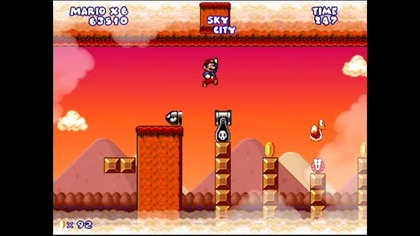 Mario Forever Three Colours Garden World 1 AhirukuTchi