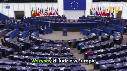 Grzegorz Braun ujął się za Węgrami w PE i powiedział im prosto w twarz; Jesteście wrogami! mp4 686x432
