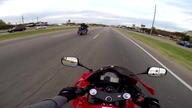 CBR600rr vs  Policjant