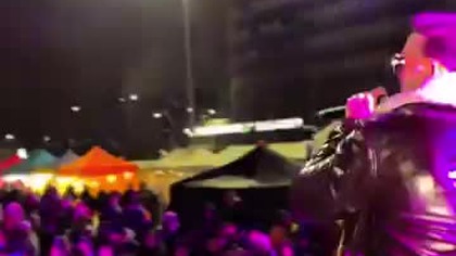 Krótka chwila z koncertu, gdy śpiewam Moje serce tylko dla Ciebie  #maczo #koncert #discopolo