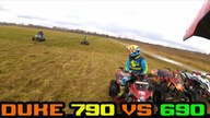 Duke 790 VS 690 - kto szybszy? #atv #quad #atvriders #swap